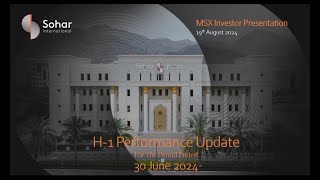 الجلسة النقاشية للنصف الأول من العام ٢٠٢٤ بالتعاون مع بورصة مسقط | MSX Discussion Session H1 2024​