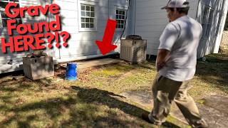 Shocking Discovery: Grave Found Trapped Between Air Conditioners + Lost Cemetery & 100's Of Graves