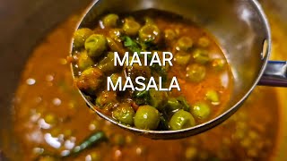 मटर मसाला रेसिपी | Dhaba Style Matar Masala | झटपट बनने वाली स्वादिष्ट सब्जी