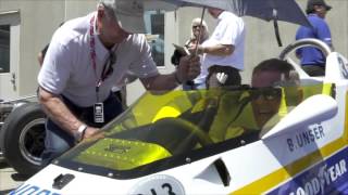 Driving Indy 500 Legends: 1972-winning McLaren M16/B