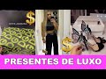 DRA DEOLANE MOSTRA PRESENTES DE LUXO