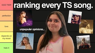 ranking every Taylor Swift song *again* (updated)