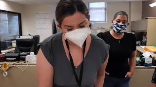 BEXAR COUNTY CLERK destroys records and carry off records (caught on video)