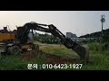 jk이원재 회전링크작업 영상_jk회전링크 전라도광주 volvo ew140e excavator