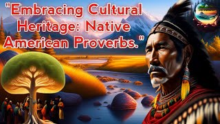 "Wisdom from the Ancestors: Native American Proverbs for a Balanced Life"