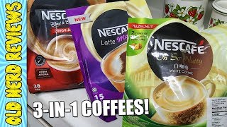 3 FLAVORS, ONE CONVENIENT COFFEE! | Nescafe 3-In-1 Instant Coffee REVIEW ☕