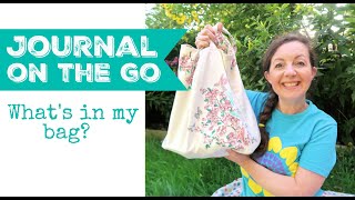 WHAT'S IN MY JOURNAL BAG? | Journaling On The Go