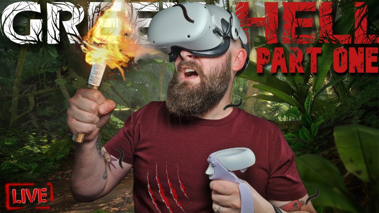 SURVIVING GREEN HELL VR - The BEST VR SURVIVAL GAME // Part One ...