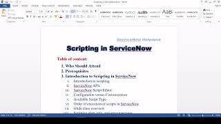 Scripting Part-1 | ServiceNow Developer Training | Scripting in ServiceNow | Scripting Tutorial