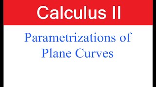 Parametrization of Plane Curves