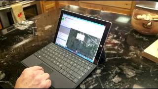 EPTT Integrated Dispatch running on Surface Pro