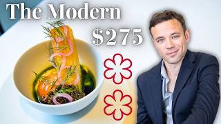 Eating a Luxurious $275 Tasting Menu at The Modern NYC. 2 Michelin Stars