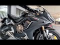 Honda CBR650R MAT GUNPOWDER BLACK METALLIC