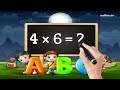 table of 4 learn multiplication with our four ka table interactive resource for kids