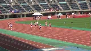 北川愛菜 女子ジュニア200mを制する！