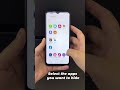 Samsung How To  Hide App , Unhide App Samsung Hidden Trick #samsunghideapp #ytshorts #oneuihideapp