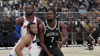 Brooklyn Nets vs New York Knicks | NBA Today 11/9/2022 Full Game Highlights - NBA 2K23 Sim