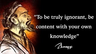 Mind-Blowing Quotes By Zhuangzi | Zhuangzi Quotes