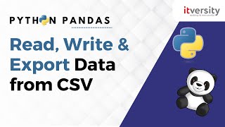 Read, Write and Export Data from CSV Files | Python Pandas Tutorial for Data Engineering