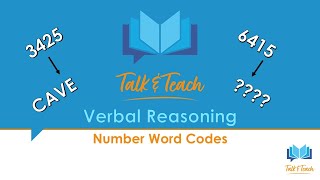 11+ Verbal Reasoning Number Word Code