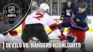 New Jersey Devils vs. New York Rangers | Full Game Highlights | NHL on ESPN