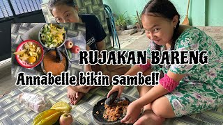 RUJAKAN DI KAMPUNG | ANNABELLE ANTERIN BINGKISAN KE TETANGGA DAN BIKIN SAMBEL