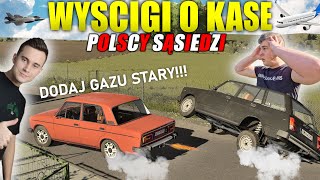 WYŚCIGI PO CAŁEJ WIOSCE! 😂 KTÓRE AUTO LEPSZE? 🤨 MICHAŁ MIAŁ WYPADEK...┃POLSCY SĄSIEDZI S2┃104