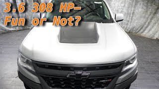 Colorado ZR2 3.6 vs Silverado 5.3 0-60