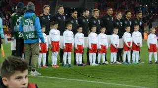 U21: Poland - Germany [Anthem]. 2016-11-15