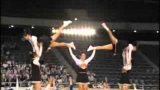 【チア】2010年（H22年）世界大会：日本代表（ALL Female）　（World Cheerleading Competition）