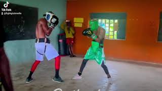 Rilwan Oladosu vs Fhali Boy hot sparring footage.