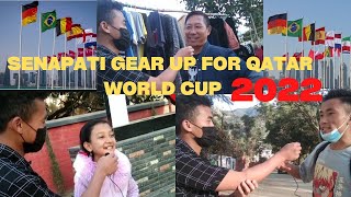 Asking people in Senapati which country will win FIFA 2022