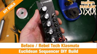 DIY Build: Befaco/Rebel Tech Klasmata Euclidean generator