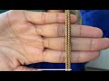 18k 2.8mm Miami Cuban Link Chain Hawaii Rope Chains