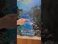 vermont summer river waterfall painting art shorts