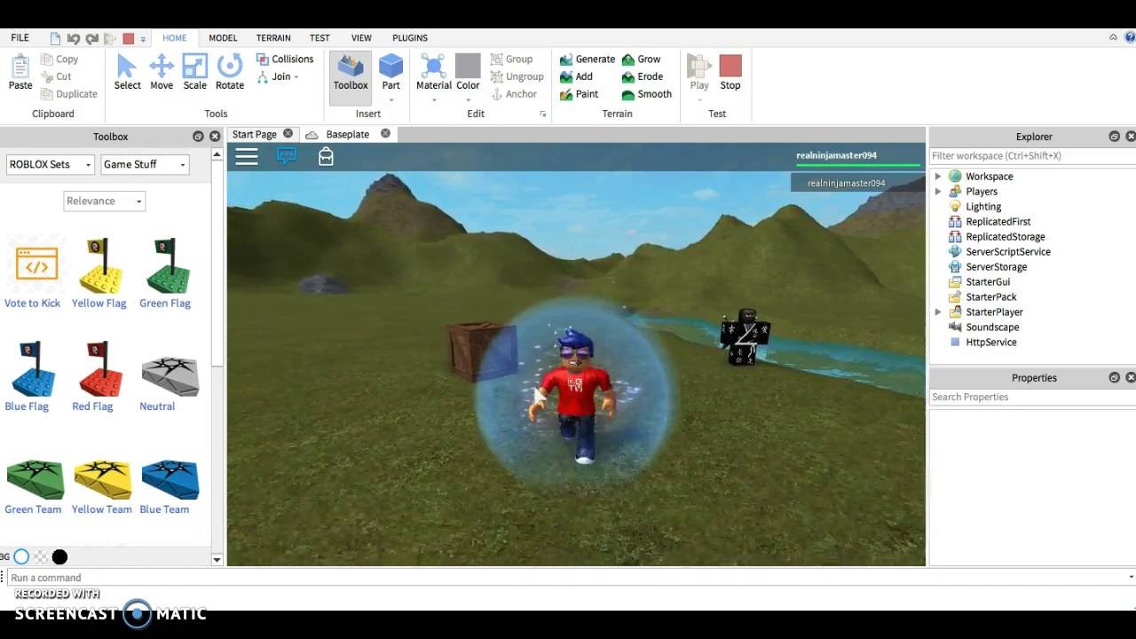 ROBLOX Studio: Basic Tutorial 1 - YouTube