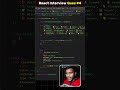 React Coding Interview Question: Search Filter Functionality🔥 #react