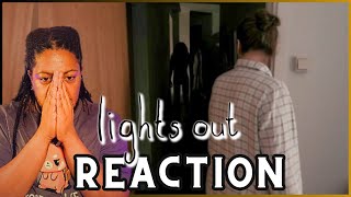 Lights Out Short FIlm Reaction | First Time Watching | Spine Tingling!