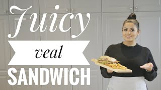 JUICY VEAL SANDWICH | MEAT TENDERIZING SECRET REVEALED!