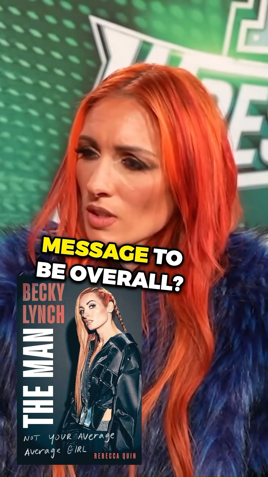 Becky Lynch wants this to be the message of her book