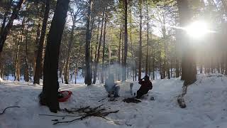 冬季纽约catskill 雪山一日游与吃鸡