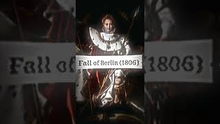 Fall of Berlin 1806 | #viral #edit #history #war #france #prussia