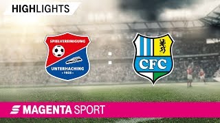 SpVgg Unterhaching - Chemnitzer FC | 8. Spieltag, 19/20 | MAGENTA SPORT