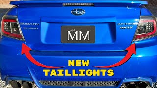 Taillight install on a 2014 Subaru WRX (STI *ish)