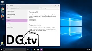 Windows 10 tutorial: How to reset your PC and remove everything