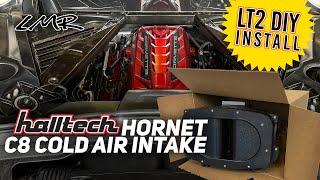 TESTED. Halltech Hornet C8 Corvette Cold Air Intake. DIY or Let Us Install it!