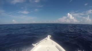 Pathfinder bay boat in 3 foot seas