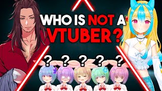 6 VTubers vs 1 Non-VTuber | Odd One Out