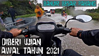 BANJIR 2021 DENGAN 125zr AKU REDAH BANJIR KAWASAN KUANTAN