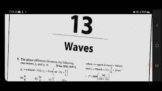 13 TS EAMCET WAVES PHYSICS YEAR WISE SOLVED QUESTIONS 2023 TS ARIHANT #EAMCET2023 #TSEAMCET2023